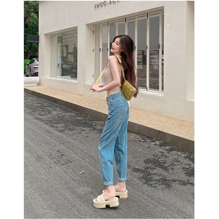 Dép Quai Ngang EVA Đế Dày Phong Cách Âu Mỹ Thời Trang Cho Nữ