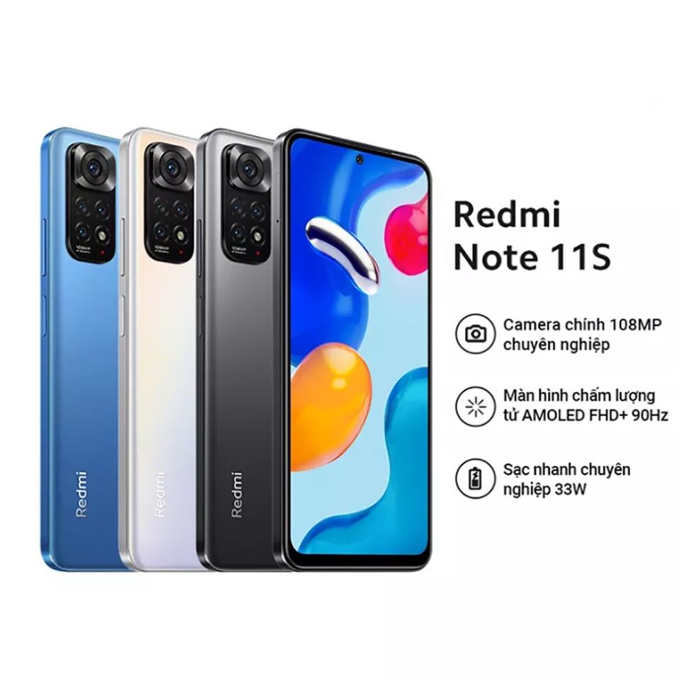 Điện Thoại Redmi Note 11S 8GB/128GB 6.43'' Full HD Chính hãng BH 12 tháng lỗi 1 đổi 1
