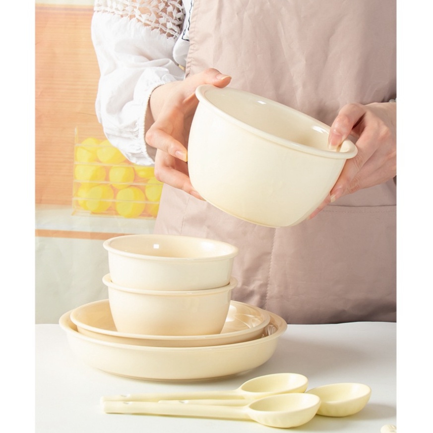 SÉT 1 BÁT + 1 THÌA  SỨ QUẢNG TÂY SANG TRỌNG T4-121
