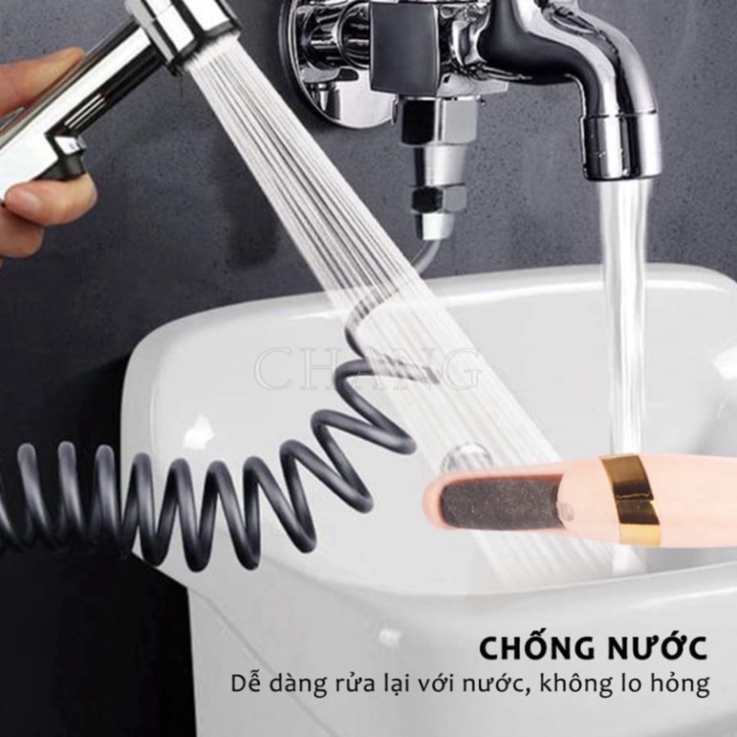 Máy Chà Gót Chân Tự Động, Tẩy Tế Bào Chết Tại Nhà Sạc Pin Tích Điện 2 Đầu Mài CG1