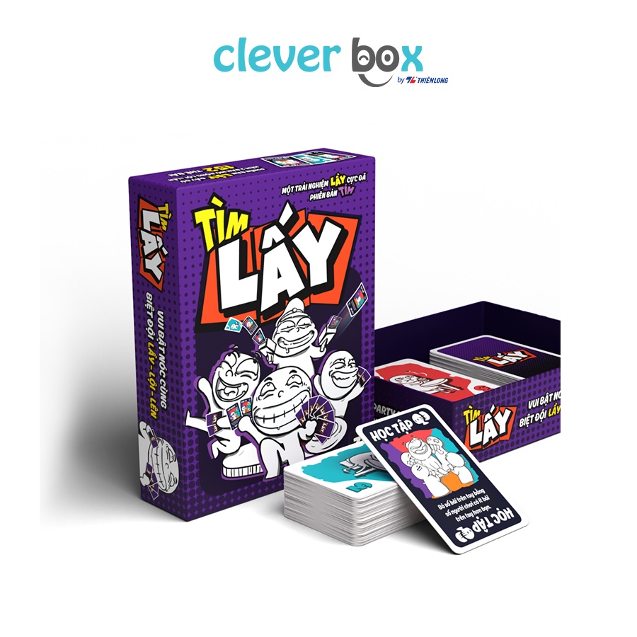 Đồ Chơi Sáng Tạo Board Game VN - Bài Tìm Lấy- Cleverbox - Đồ chơi giải trí, bài giải trí vui nhộn
