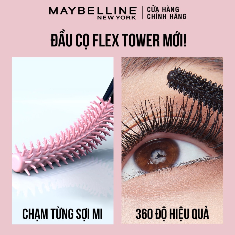 Mascara Lash Sensational Sky High Tơi Dài Mi Không Giới Hạn Maybelline New York Waterproof 6ml