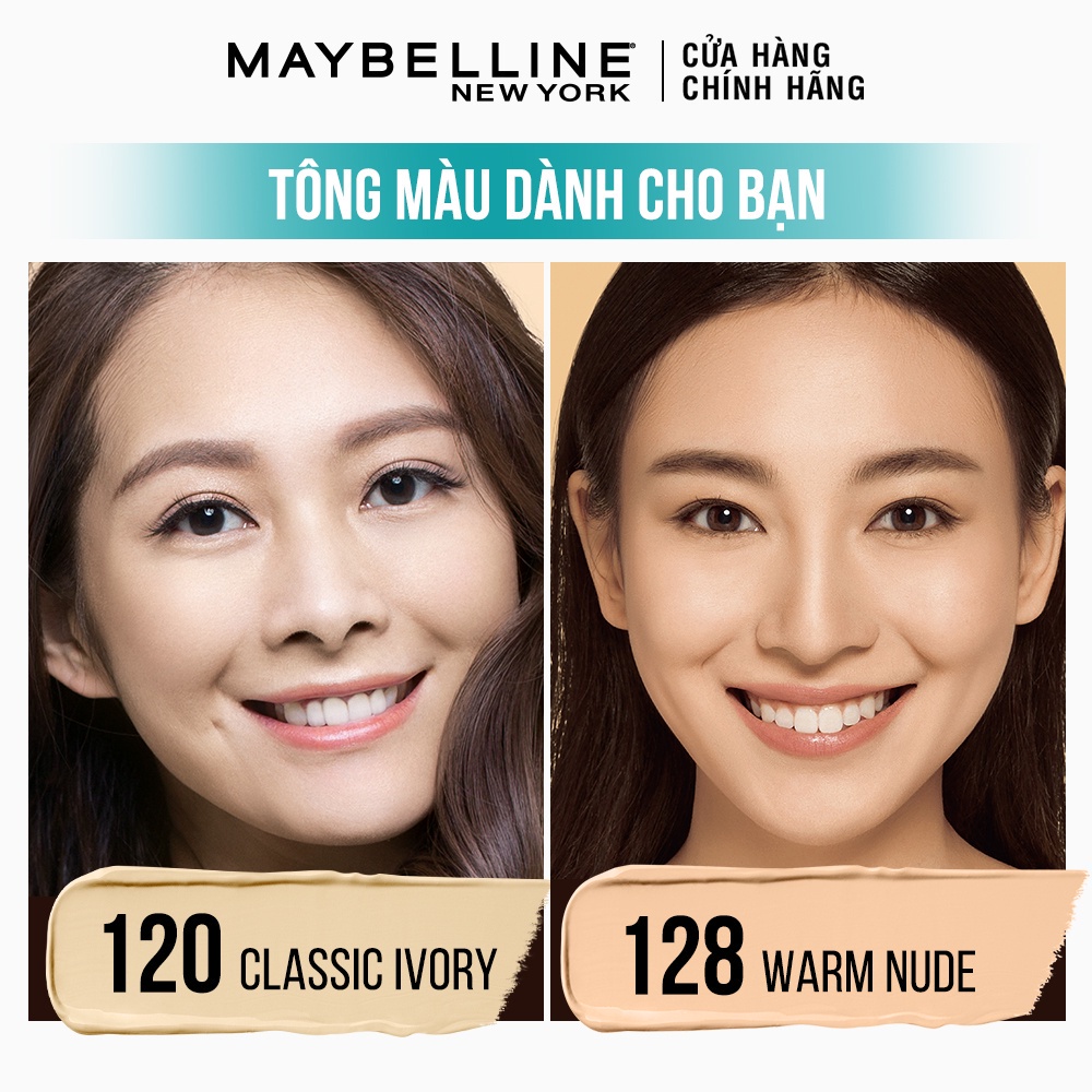 Phấn Nước Mịn Nhẹ Kiềm Dầu Fit Me Matte+Poreless Cushion Maybelline New York 14g