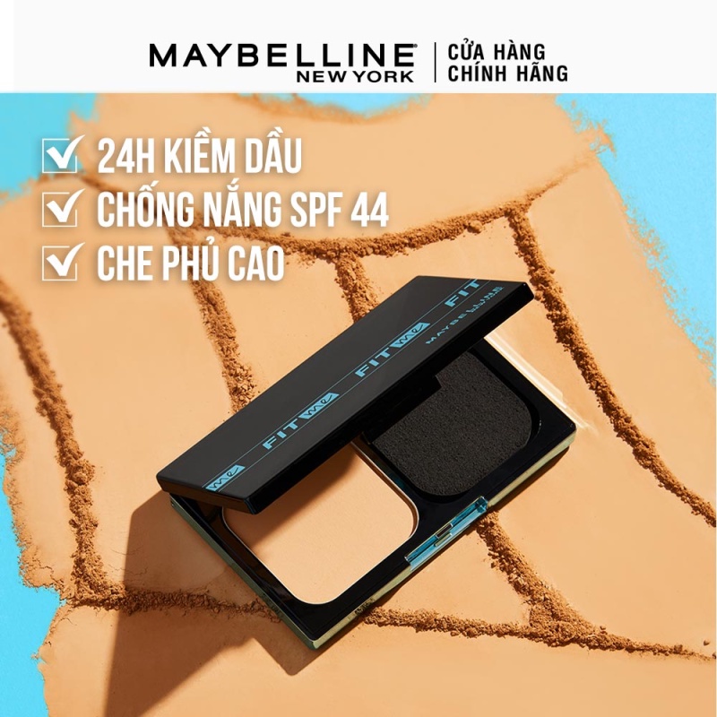 Phấn Nền Kiềm Dầu Chống Nắng Tiệp Mọi Tông Da SPF 44 Fit Me Maybelline New York 9g