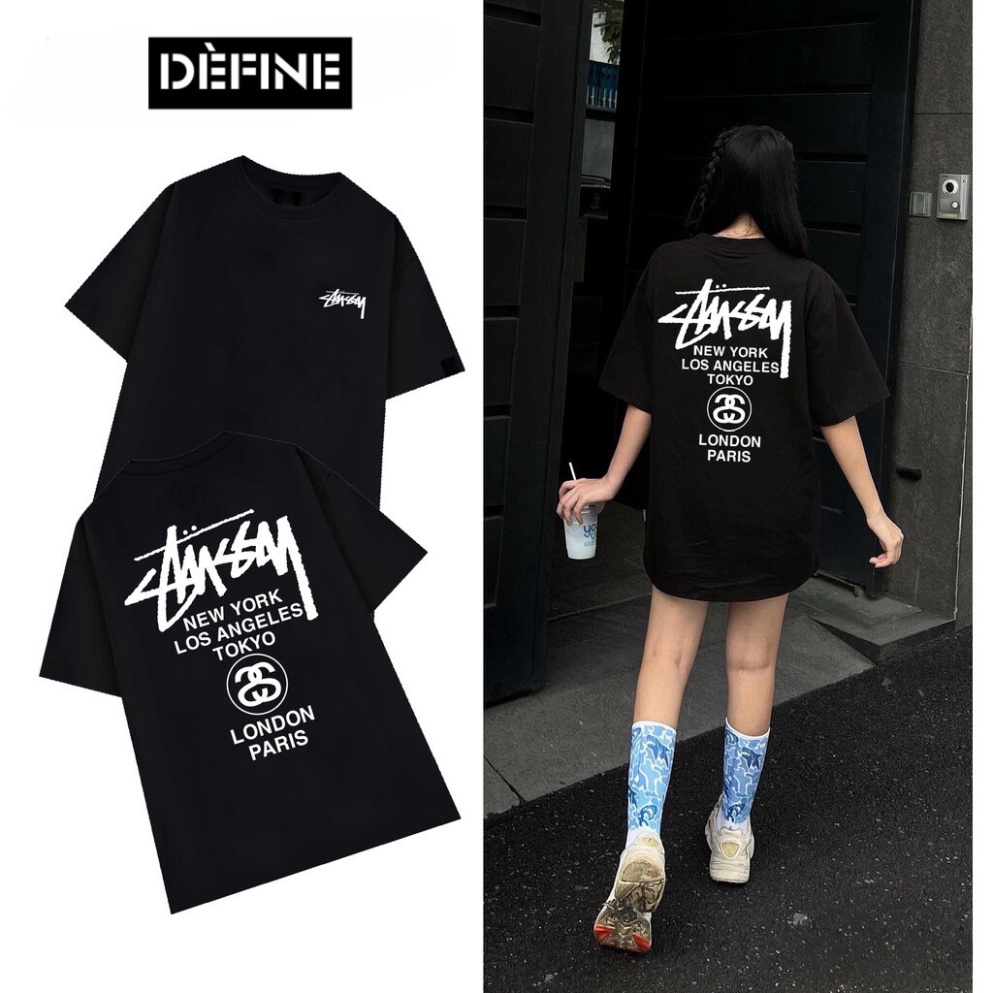 Áo Thun Local Brand Unisex STUSSY BASIC