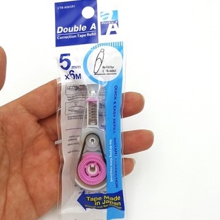 Combo 2 ruột bút xóa kéo Double A CTR-A065 6m
