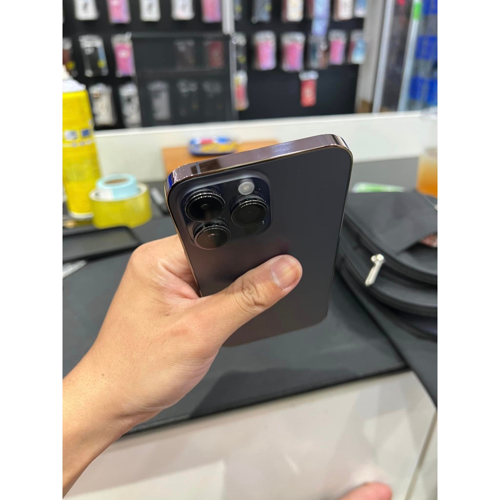''14'' pro'max' 128gb- % pin 95,100 - new 99% - bảo hành 12 tháng - lỗi 1 đổi 1 X5E
