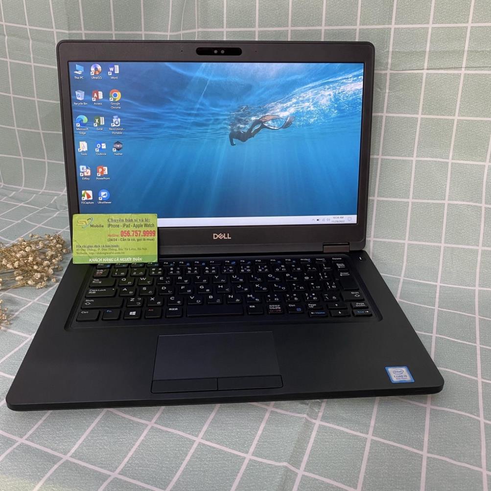 Laptop Dell Core i5- Ram 8GB- SSD 256GB. Cấu hình mạnh mẽ, Giá học sinh sinh viên, bảo hành 12 tháng U8T
