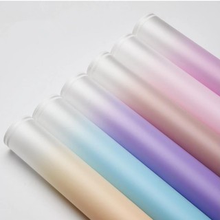 ! Giấy gói hoa nhám màu ombre gradient