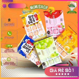 SỈ 1 Thùng Bánh mochi tươi Đài Loan nhân kem hoa quả 180g - 30gói x 12 chiếc [ 8 vị hàng sẵn]