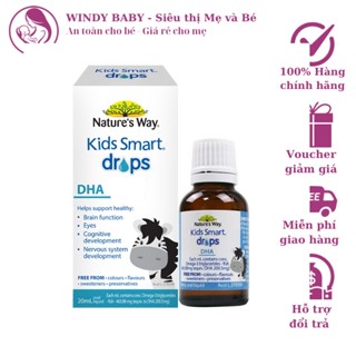 DHA Nature s Way Kids Smart DHA Drops của Úc 20ml