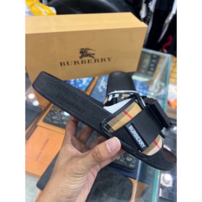 Dép nam bbr quai bấm cao cấp-Dép đẹp thời trang 2 màu vàng, xám phong cách trẻ