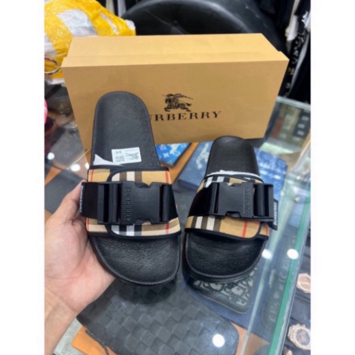 Dép nam bbr quai bấm cao cấp-Dép đẹp thời trang 2 màu vàng, xám phong cách trẻ