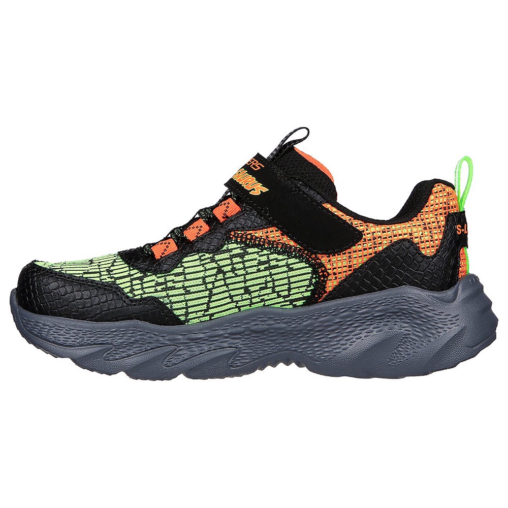 Skechers Bé Trai Giày Thể Thao Dino-Lights - 400615L-BKOR