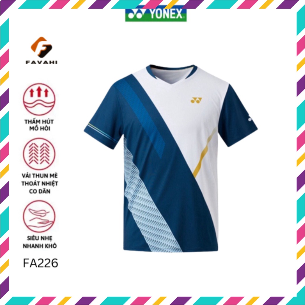 Áo cầu lông thể thao nam đủ mẫu đủ size, chất mát co dãn 4 chiều HP SHOP223