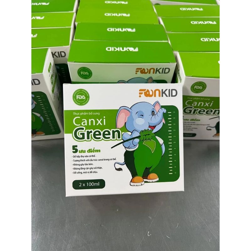 Canxi Green Fankid - Canxi Hữu Cơ Faneco