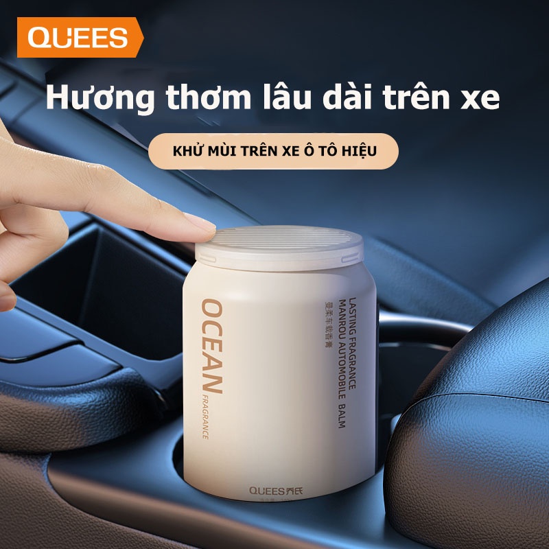 Sáp thơm Quees cao cấp khử mùi hiệu quả cho ô tô, văn phòng, tủ quần áo, nhà vệ sinh