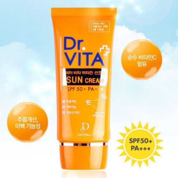 Kem chống nắng DR VITA .