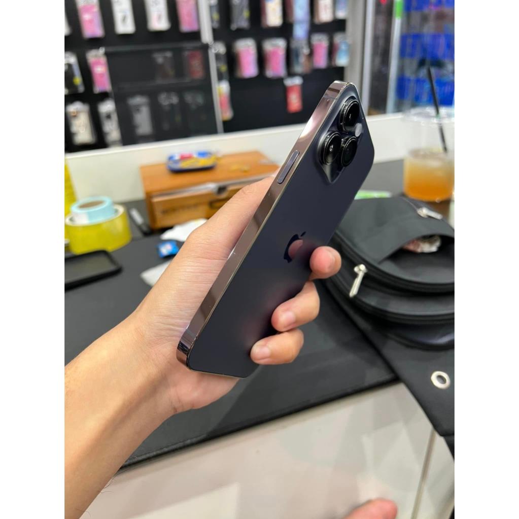 ''14'' pro'max' 128gb- % pin 95,100 - new 99% - bảo hành 12 tháng - lỗi 1 đổi 1 X5E