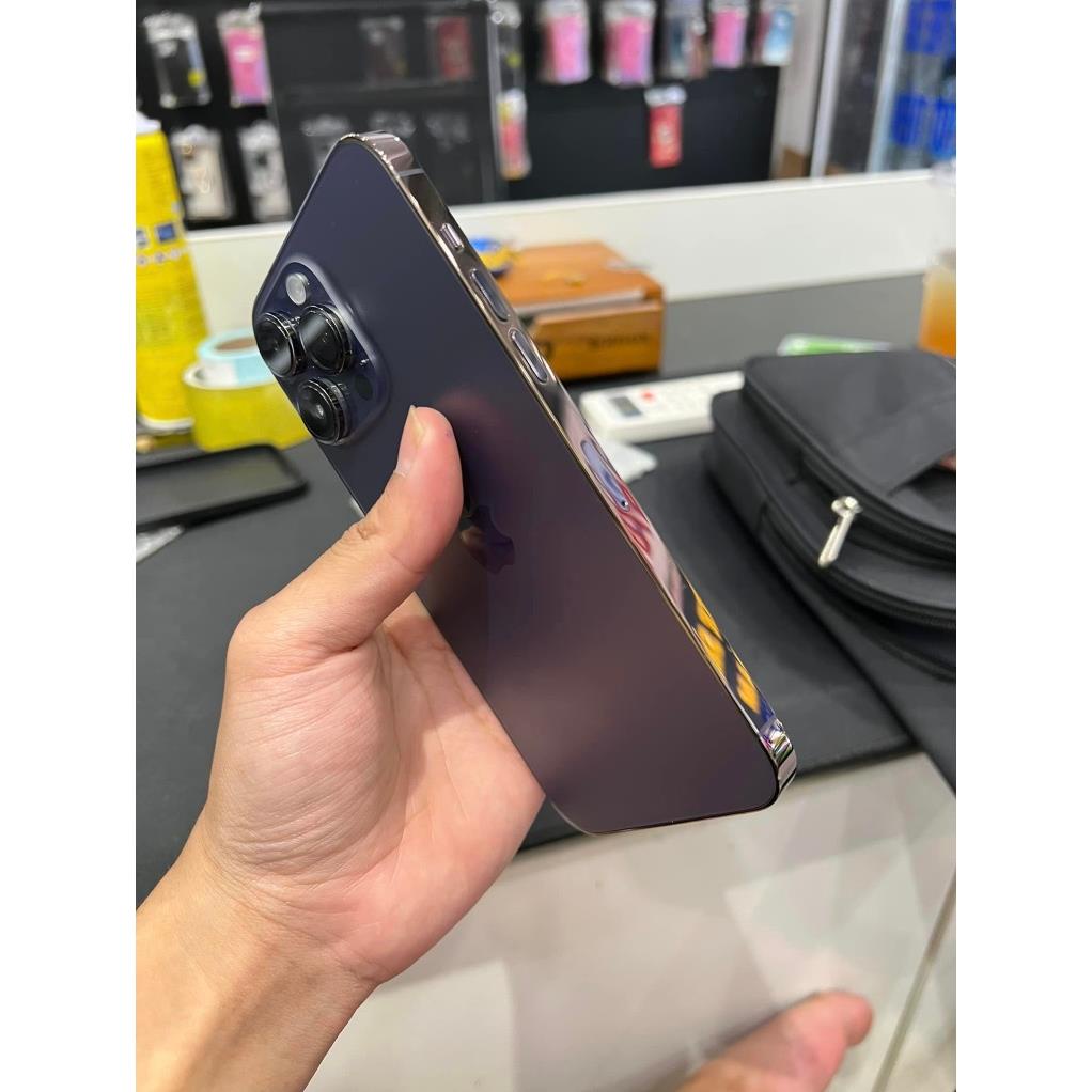 ''14'' pro'max' 128gb- % pin 95,100 - new 99% - bảo hành 12 tháng - lỗi 1 đổi 1 X5E