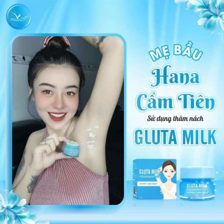 Kem thâm nách Gluta Milk Thái Lan  ❤FREESHIP❤ Kem khử thâm nách các vùng da thâm sạm