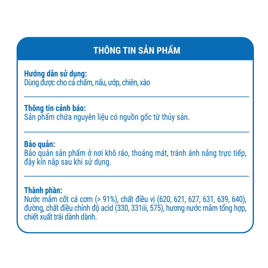 Combo 2 nước mắm cá cơm Thuận Phát 40 độ đạm 610ml - Từ nước cốt nhĩ cá cơm Phú Quốc