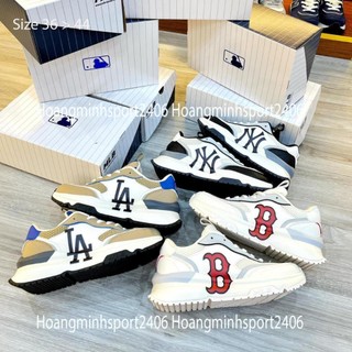 Giày Thể Thao 3 mẫu MLB Giày sneakers unisex cổ thấp Chunky Runner Full Box Tặng Tất