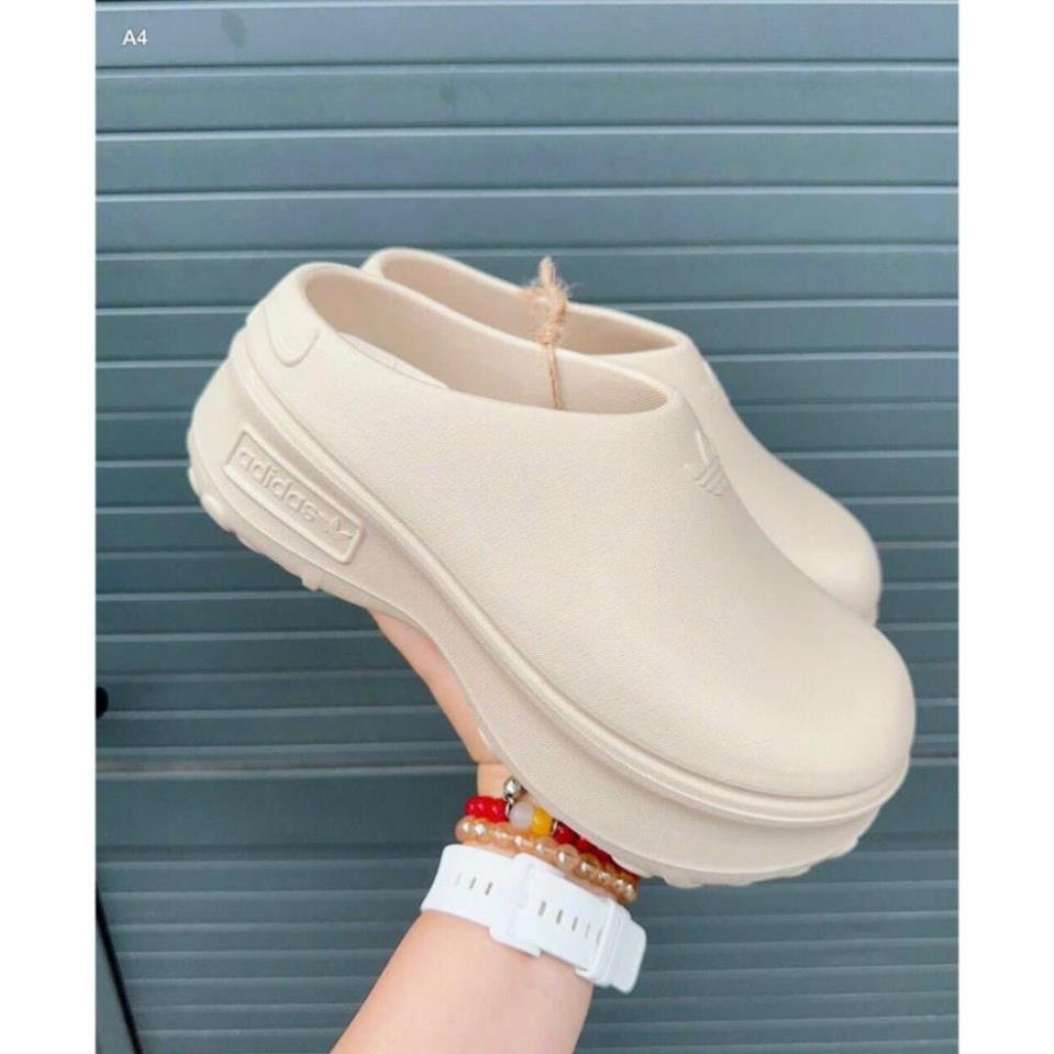 Giày Sục Adidas Stan SmithMule Nữ Tăng Chiều Cao Đế SIêu Nhẹ Hàng Chuẩn 1 - 1 Fullbox