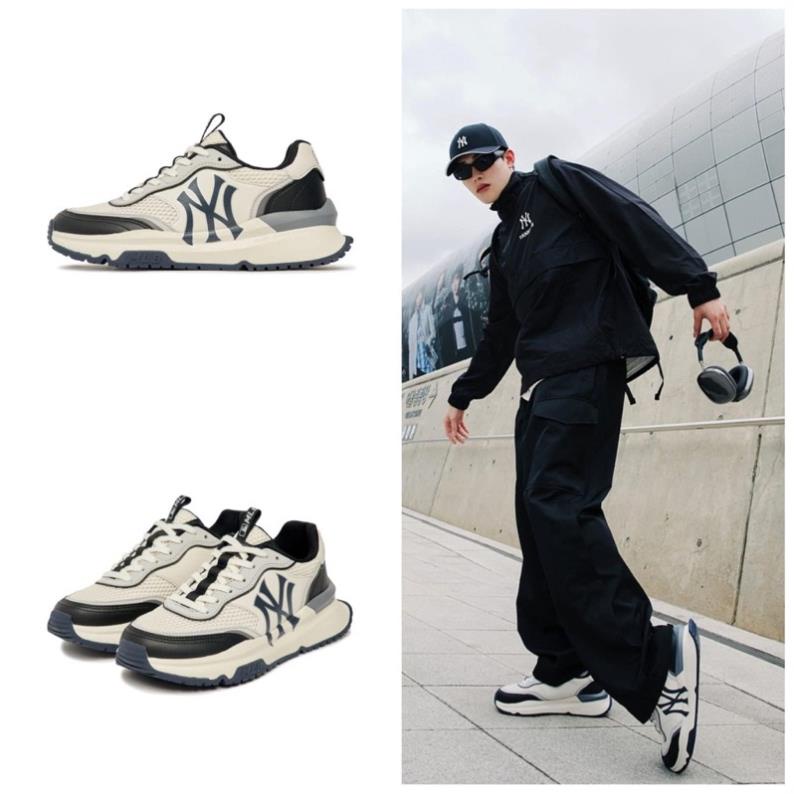 Giày Thể Thao 3 mẫu MLB Giày sneakers unisex cổ thấp Chunky Runner Full Box Tặng Tất