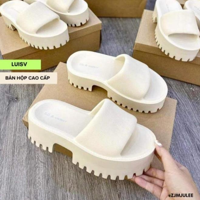 Dép quai ngang Gucci nữ độn đế 5cm. Hàng QC cao cấp . Hot trend 2023