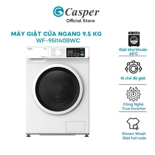 Máy giặt cửa trước casper 9.5 kg wf-95i140bwc