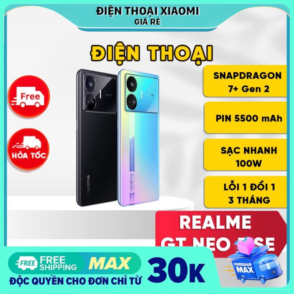 Điện thoại Realme GT Neo 5 SE - Snapdragon 7+ Gen 2, Sạc 100W