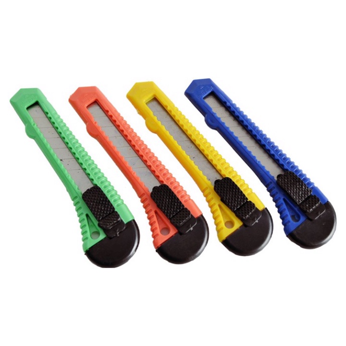 Dao Rọc Giấy 18mm Chuyên Dụng - Màu Sắc Ngẫu Nhiên