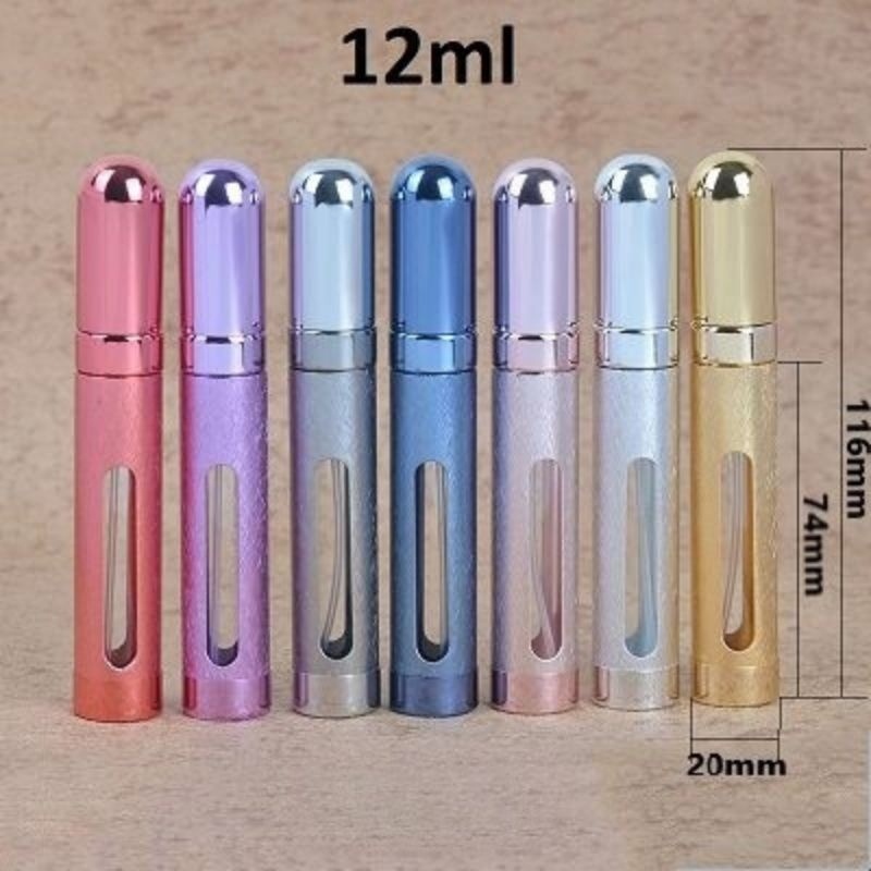 Chai Lọ Chiết Nước Hoa HUY HA COSMETIC PACKAGING nhôm 12ml đựng dầu thơm Trùm Sỉ