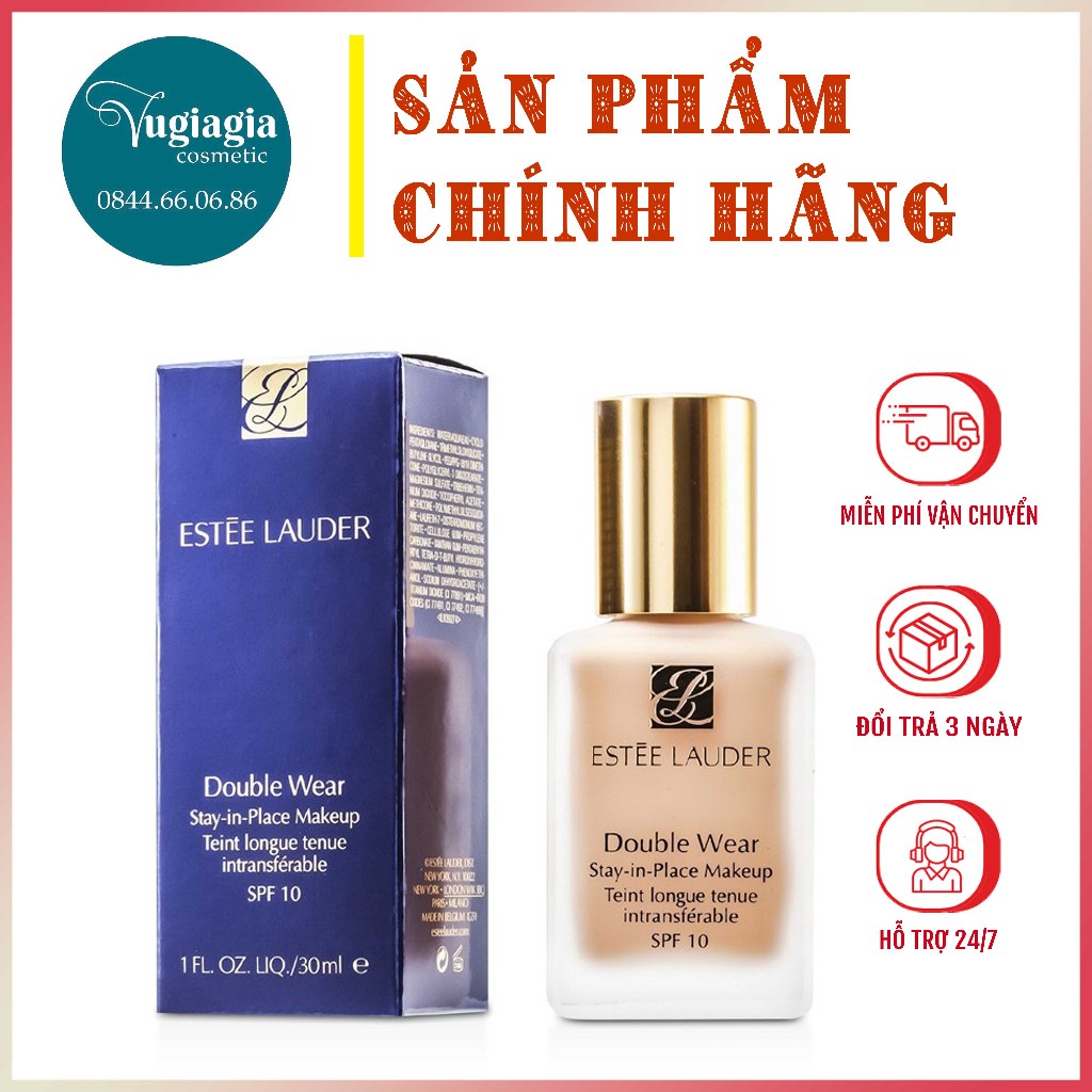 Kem Nền Estee Lauder Double Wear Stay in Place makeup SPF10/PA++ kem nền kiềm dầu suốt 24h