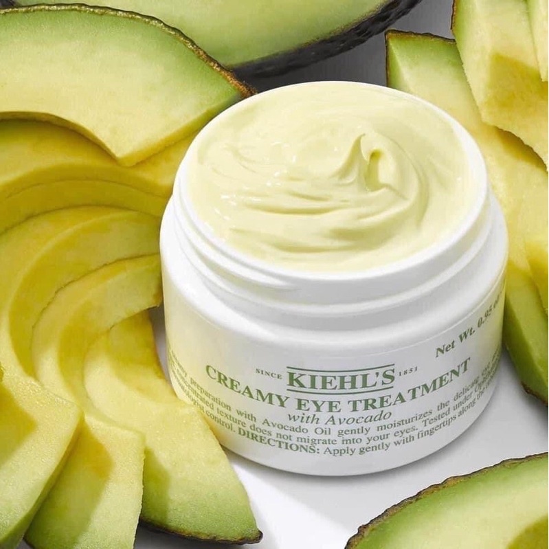 Kem Mắt Bơ Cấp Ẩm Chuyên Sâu Kiehl’s Creamy Eye Treatment with Avocado