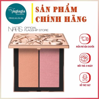 Phấn má nars 2 tông hồng đào + cam trẻ, hộp to 9.5g, phấn tạo khối phiên bản giới hạn trong hai gam màu bán chạy nhất