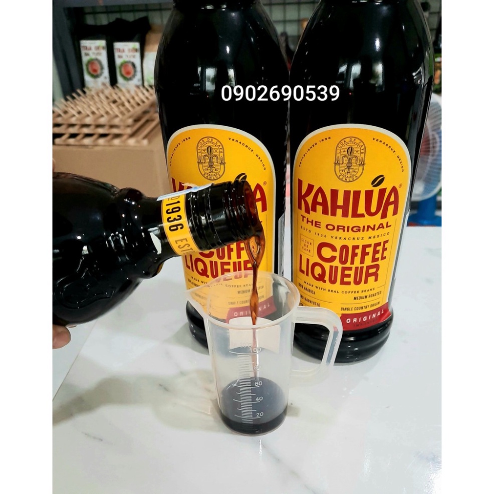 Hương mùi cà phê Kahlúa làm bánh tiramisu pha chế thức uống