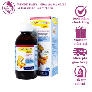 Siro FITOBIMBI ISILAX Hỗ Trợ Giảm Táo Bón 6 Trong 1 Cho Trẻ Chai 200ml