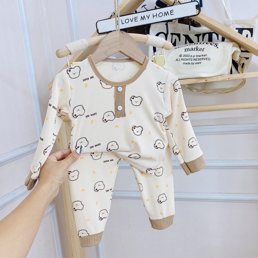 6-16KG BỘ TĂM DÀI TAY CỔ TRỤ NHIỀU HÌNH ĐÁNG YÊU