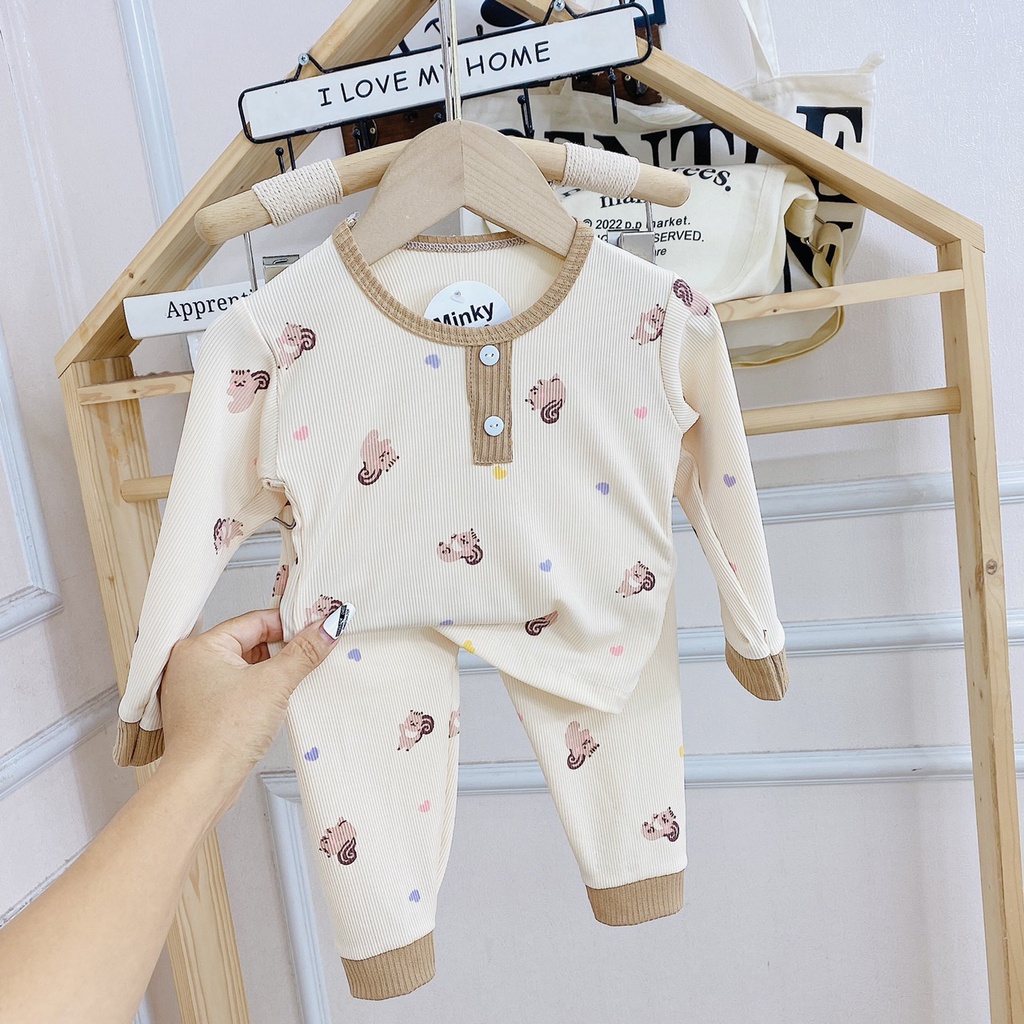 6-16KG BỘ TĂM DÀI TAY CỔ TRỤ NHIỀU HÌNH ĐÁNG YÊU