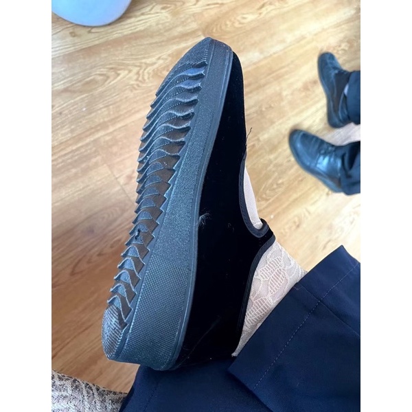 Giầy búp bê nhung 4cm