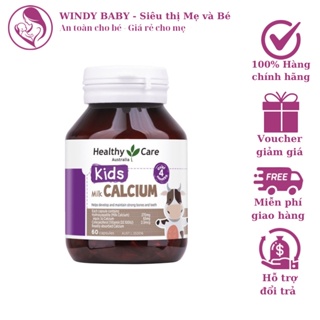 Viên uống bổ sung Canxi Healthy Care cho bé - 60 viên