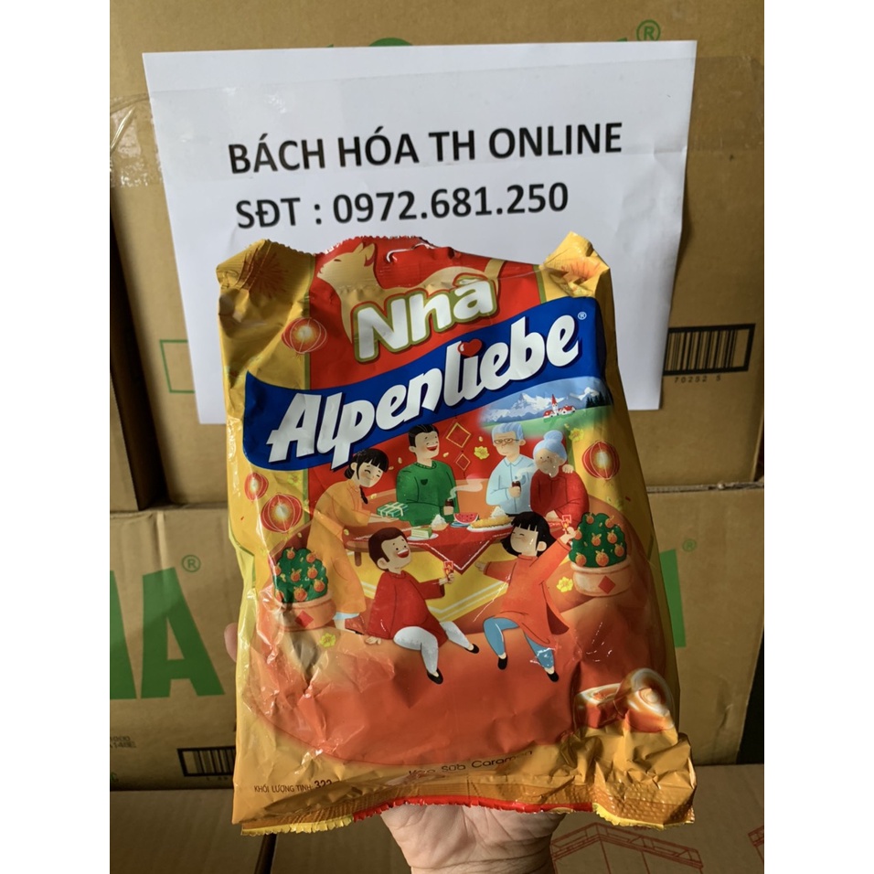 Kẹo Alpenlibe Gói Trung Nhiều Vị