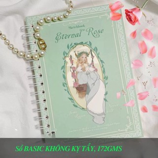 Sổ vẽ không kị tẩy - sổ phác thảo basic a4, sổ luyện vẽ dành cho người mới bắt đầu tập vẽ