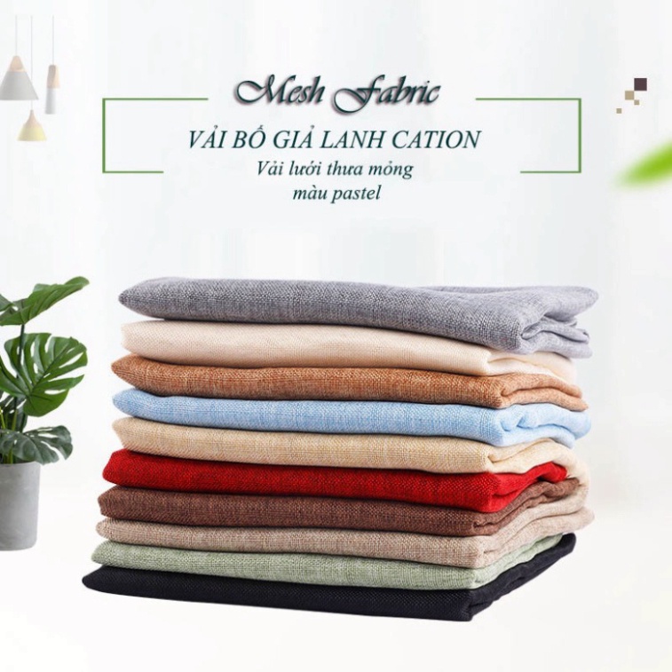 KHĂN TRẢI BÀN mềm rũ màu be, xanh pastel, gold, đỏ. vải nền chụp ảnh sản phẩm, may rèm vintage