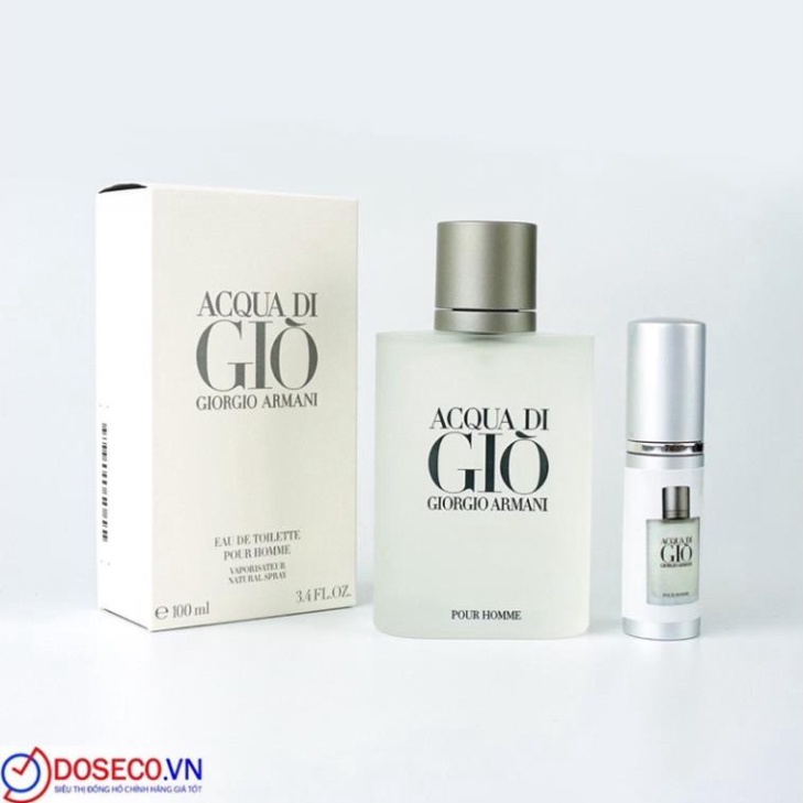 Nước Hoa Nam AQua Di Gio Trắng EDP 100ml lịch lãm đàn ông , Nước Hoa AQUA DI GIO Trắng nam tính TM