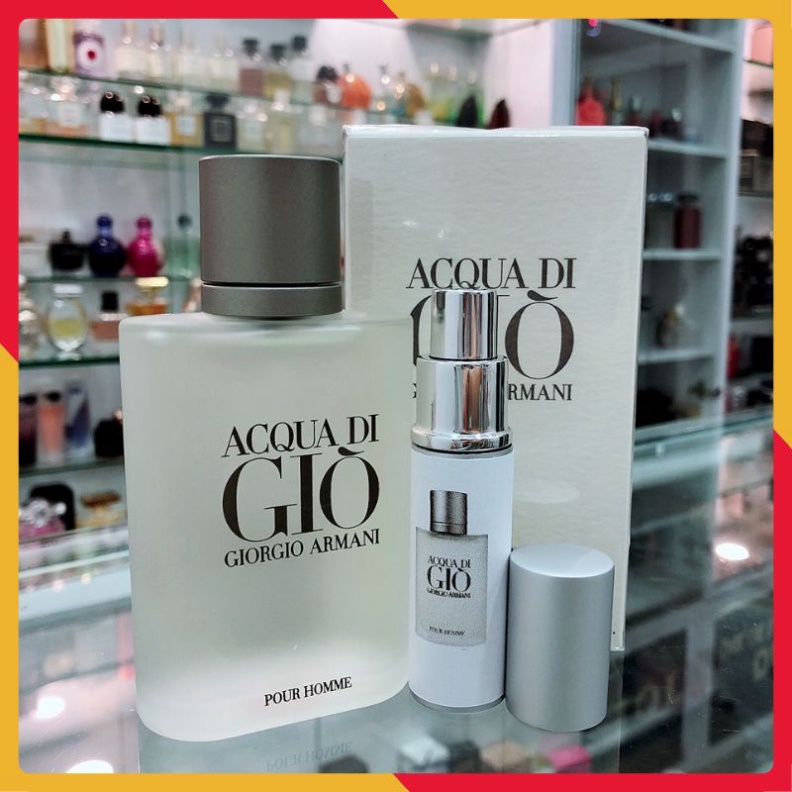 Nước Hoa Nam, Nước Hoa Aqua Di Giò Trắng 100ml Hương Thơm Nhẹ Dịu, Sang Trọng TE