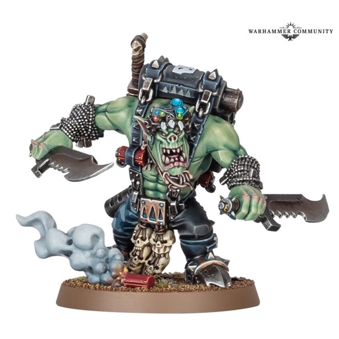 MÔ HÌNH CHƠI WARHAMMER GAME WORKSHOP - ORKS: BOSS SNIKROT