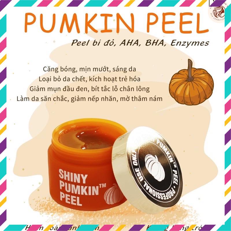 Peel Bí Đỏ FAU Shiny Pumpkin Peel 60g chính hãng.Trẻ hóa, sáng da, giảm viêm. kiểm soát bã nhờn, giảm thâm